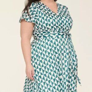 Lane Bryant Lena Flutter-Sleeve Knit Dress